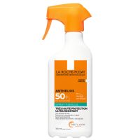 Spray fara parfum de corp cu protectie solara SPF 50+ Anthelios Family, 300 ml, La Roche-Posay