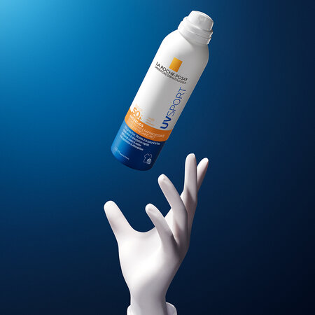 Spray invizibil de corp cu protectie solara SPF 50+ Anthelios UVSport, 200 ml, La Roche-Posay 698734