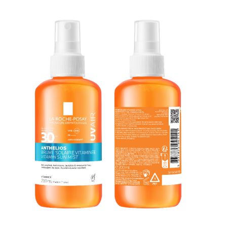 Spray de corp cu protectie solara SPF 30 Anthelios UVAir, 200 ml, La Roche-Posay 698742