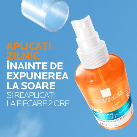 Spray de corp cu protectie solara SPF 30 Anthelios UVAir, 200 ml, La Roche-Posay 698749