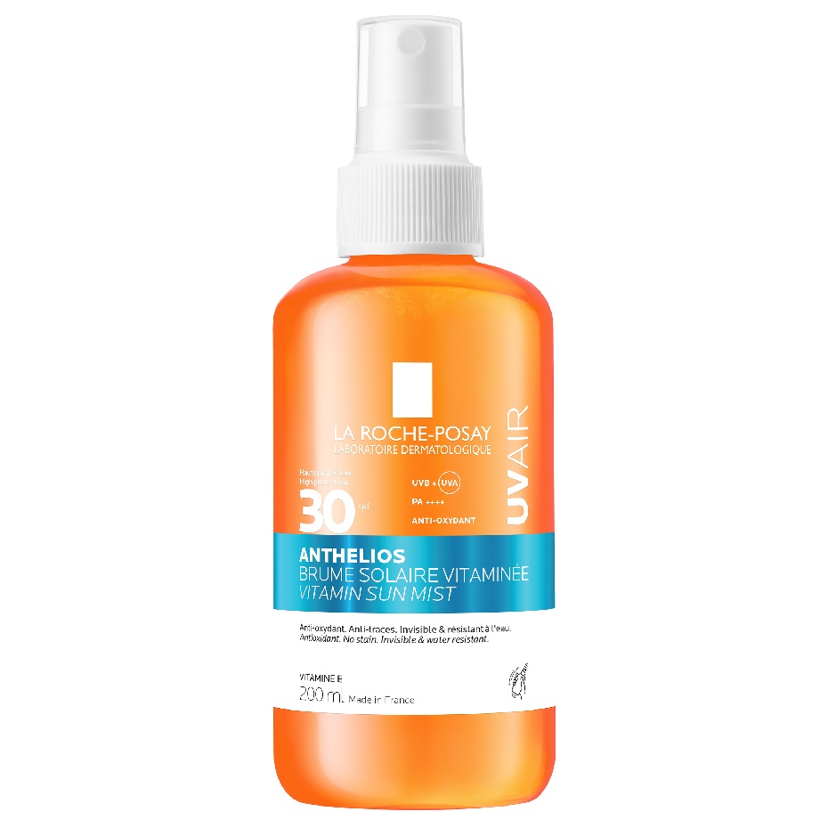 Spray de corp cu protectie solara SPF 30 Anthelios UVAir, 200 nl, La Roche-Posay