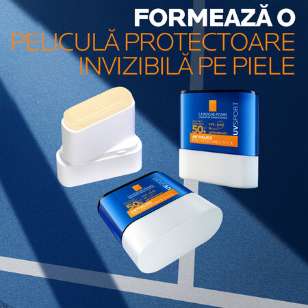 Stick cu protectie solara SPF 50+ Anthelios UVSport, 8 g, La Roche-Posay 698781