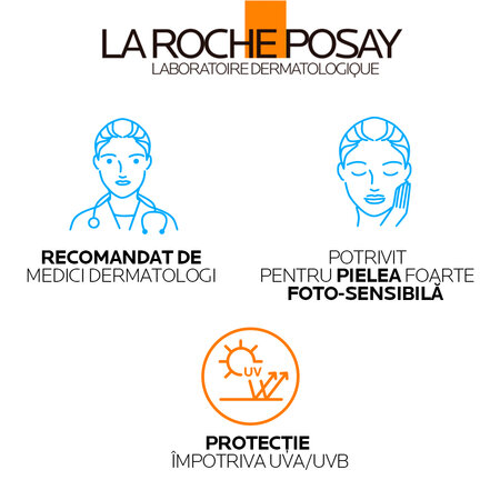 Stick cu protectie solara SPF 50+ Anthelios UVSport, 8 g, La Roche-Posay 698787