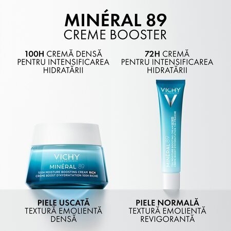 Crema Intens hidratanta 72H Mineral 89, 40 ml, Vichy 698826