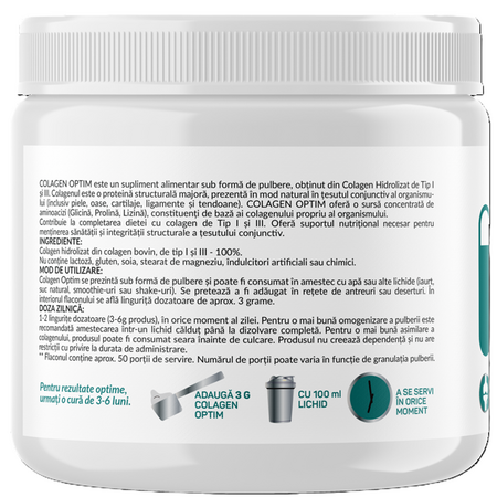 Colagen Optim, 3000 mg, 150 g, Nutrific 699128