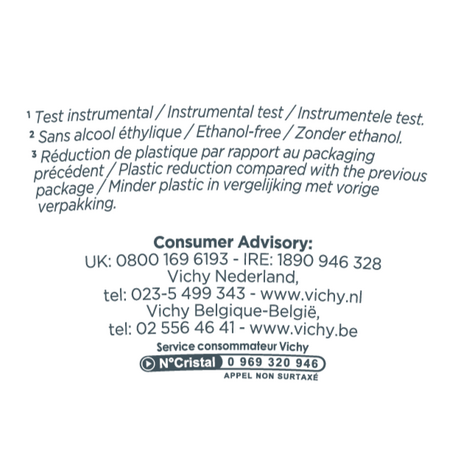 Pachet Deodorant roll-on antiperspirant pentru barbati Control Extrem 72H, 50 ml + 50 ml, Vichy 699397
