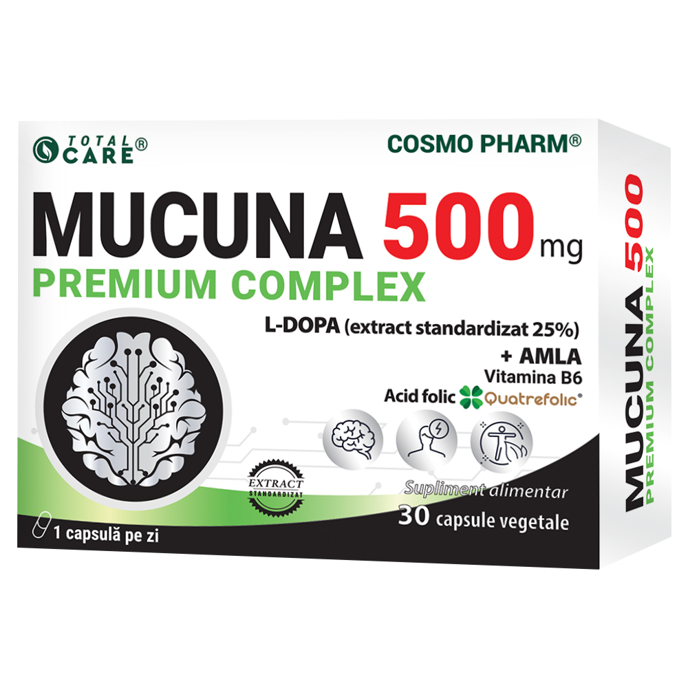 Mucuna Premium Complex, 500 mg, capsule, Cosmo Pharm