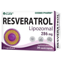 Resveratrol Lipozomal, 286 mg, 30 capsule, Cosmo Pharm