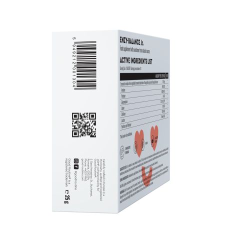 Enzime digestive pentru copii Enzy-Balance Junior Good Routine, 10 plicuri x 2.5 g, Secom 699565