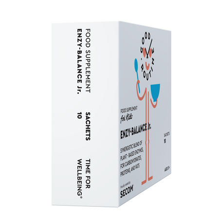 Enzime digestive pentru copii Enzy-Balance Junior Good Routine, 10 plicuri x 2.5 g, Secom 699566