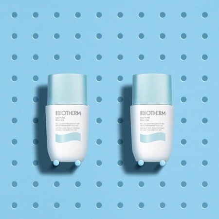 Set deodorant roll-on Deo Pure, 2 x 75 ml, Biotherm 699599