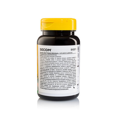 Diabetic Multivitamin Alive Nature's Way, 60 tablete, Secom 723652