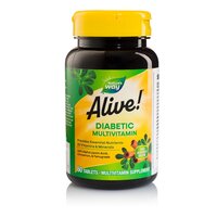 Diabetic Multivitamin Alive Nature's Way, 60 tablete, Secom