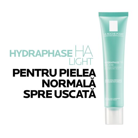Crema intens hidratanta Hydraphase HA Light, 40 ml, La Roche-Posay 750864
