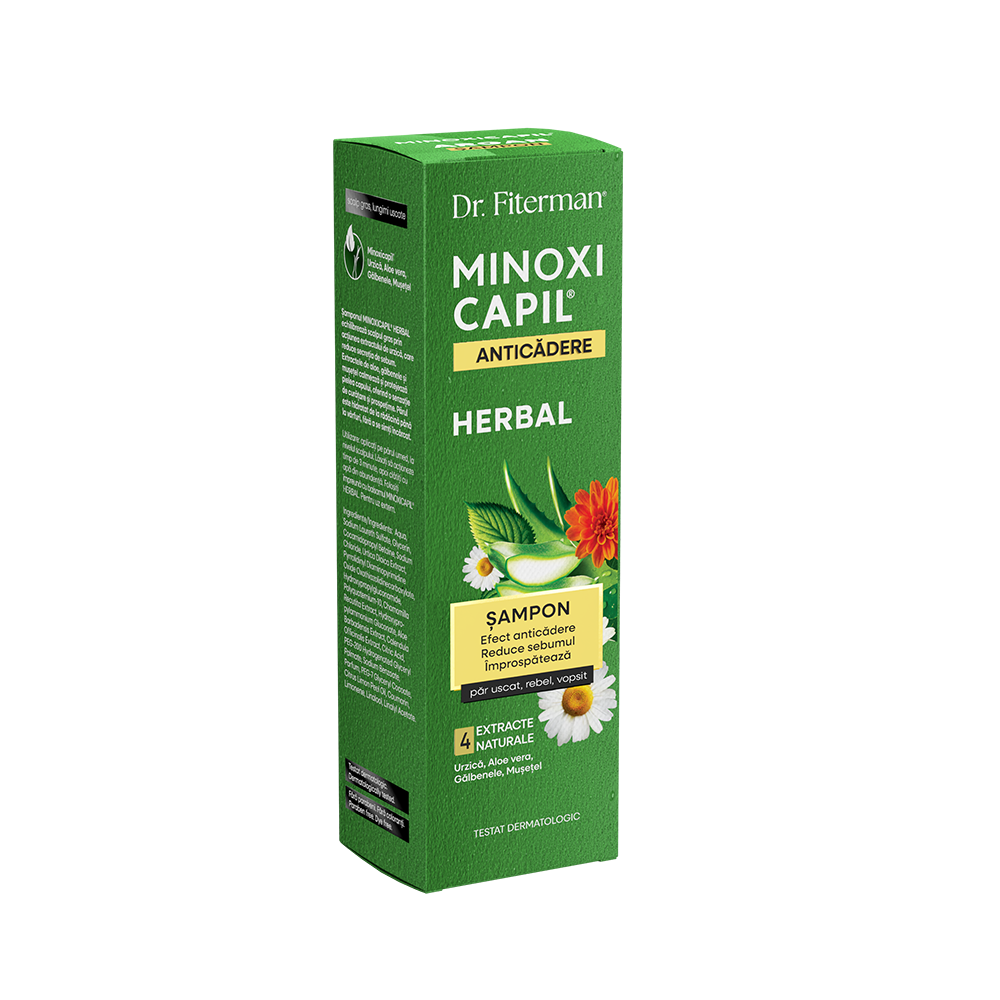 Sampon Minoxicapil Herbal, 200 ml, Doctor Fiterman