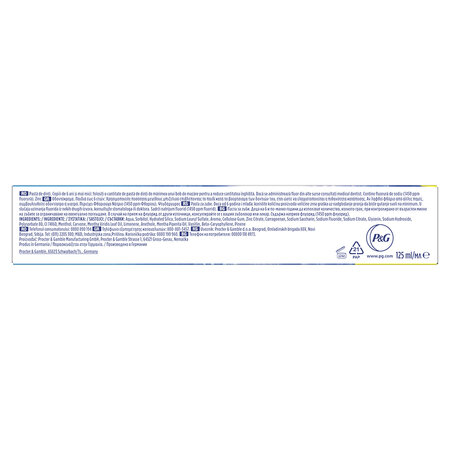 Pasta de dinti cu zinc Complete Protect & Clean, 125 ml, Oral-B 700753