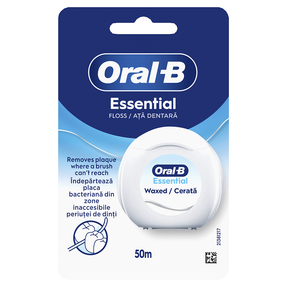 Ata dentara Essential floss, 50 m, Oral-B