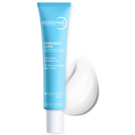 Crema de fata pe baza de apa, pentru ten normal sau mixt Hydrabio Legere, 40 ml, Bioderma 701140