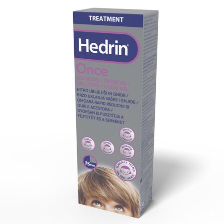 Gel ultra-rapid anti paduchi Hedrin Once, 100 ml, Thornton 701273