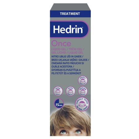 Gel lichid anti paduchi Hedrin Once, 100 ml, Thornton