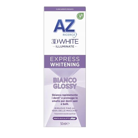 Pasta de dinti pentru albire 3D White Illuminate Express Whitening, 50 ml, AZ Ricerca 701708