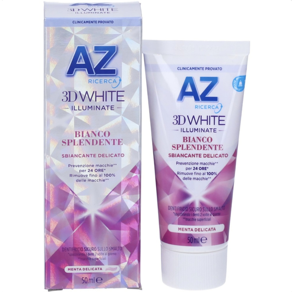 Pasta de dinti pentru albire 3D White Illuminate Splendent, 50 ml, AZ Ricerca