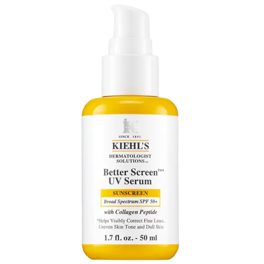 Serum cu peptide de colagen si protectie solara SPF 50+ Better Screen, 50 ml, Kiehl's