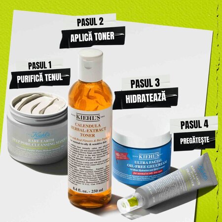 Baza de machiaj pentru minimizarea porilor Rare Earth Pore Tightener, 30 ml, Kiehl's 714266
