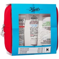 Set Crema hidratanta 28 ml + Crema pentru zona ochilor cu avocado 14 ml + Crema de maini 30 ml + Gel de curatare 30 ml Master Moisturizing Minis, Kiehl's