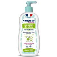 Ulei de corp Bio pentru bebelusi fara parfum Sensitive, 450 ml, Carryboo
