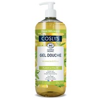 Gel de dus Bio hidratant cu verbina si lamaie Cosmos Organic, 1000 ml, Coslys