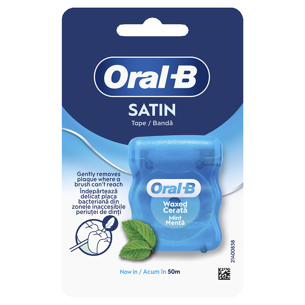 Ata dentara Satin Tape, 50 m, Oral-B