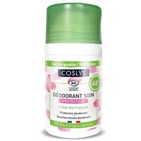 Deodorant roll-on Bio protector cu parfum de flori de lotus Cosmos Organic, 50 ml, Coslys