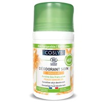 Deodorant roll-on Bio delicat cu parfum floral si fructat Cosmos Organic, 50 ml, Coslys
