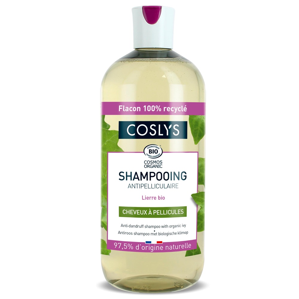 Sampon Bio antimatreata cu extract de iedera Cosmos Organic, 500 ml, Coslys