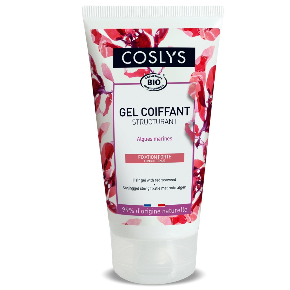 Gel de styling Bio pentru fixare puternica cu alge marine rosii, 150 ml, Coslys