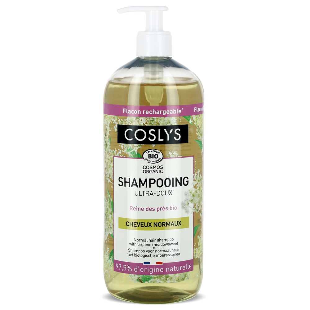 Sampon Bio pentru par normal cu cu extract de cretusca Cosmos Organic, 1000 ml, Coslys