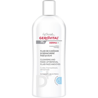 Fluid de curatare si demachiere fata si ochi H3 Derma+, 200 ml, Gerovital