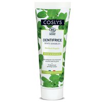 Pasta de dinti Bio pentru gingii sensibile cu menta si propolis Cosmos Organic, 75 ml, Coslys