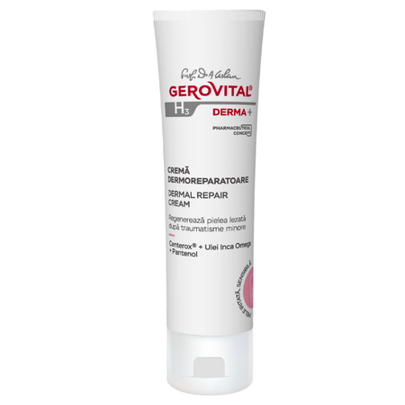 Crema dermoreparatoare H3 Derma+, 50 ml, Gerovital