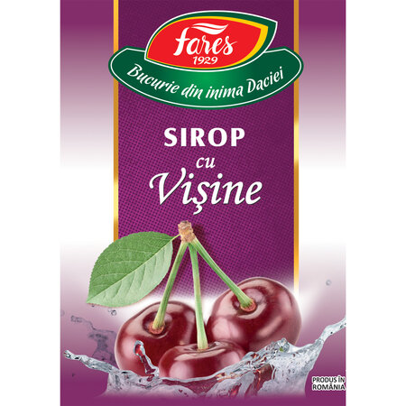 Sirop cu visine, 700 ml, Fares 702849