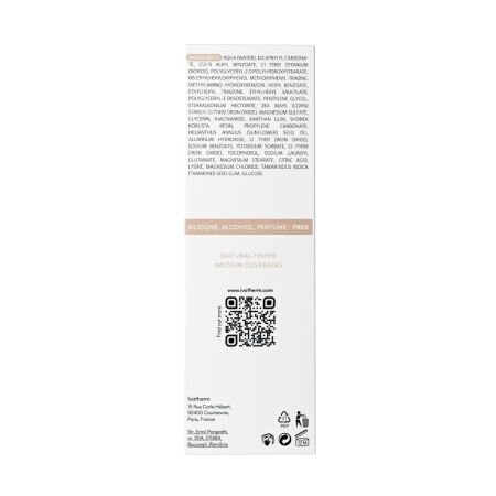 Fond de ten fluid SPF50+ 02 Vanila Joviale, 30 ml, Ivatherm 702941