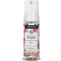 Spuma Bio de curatare fara sapun pentru ten uscat si sensibil cu trandafiri, 150 ml, Coslys