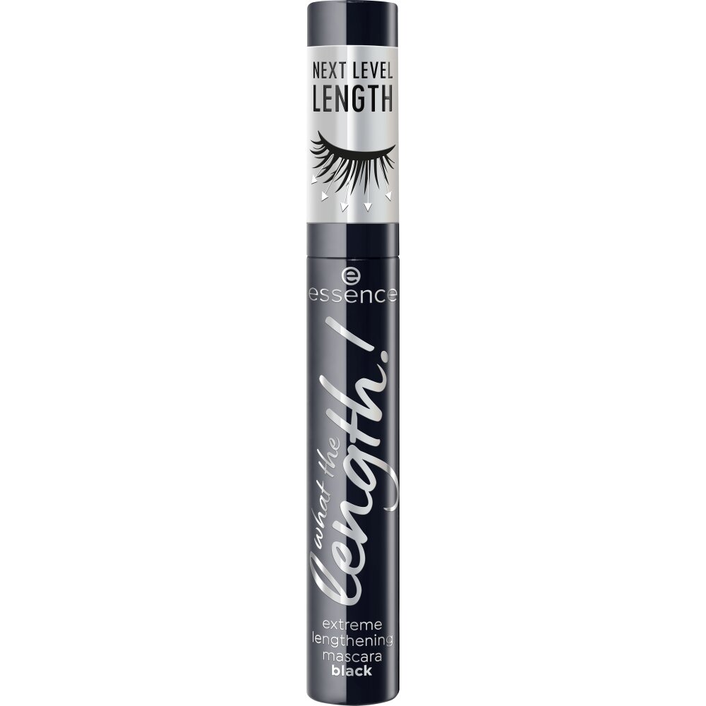 Mascara pentru alungire 01 Black, What The Length! Extreme Lengthening, 10 ml, Essence