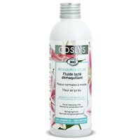 Lapte demachiant Bio pentru ten normal si mixt cu extract de crin, 200 ml, Coslys
