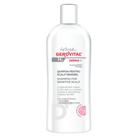Sampon pentru scalp sensibil H3 Derma+, 200 ml, Gerovital