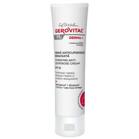 Crema anticuperozica hidratanta cu factor de protectie SPF 10 Derma+, 50 ml, Gerovital