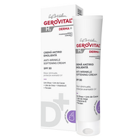 Crema antirid emolienta cu factor de protectie SPF30 H3 Derma+, 30 ml, Gerovital