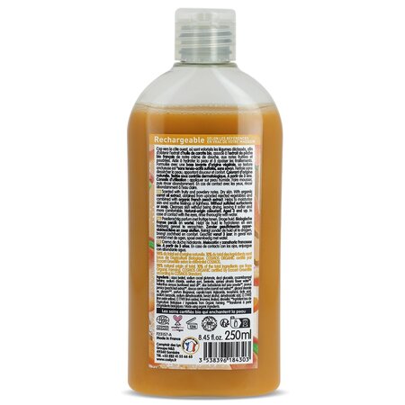 Crema de dus Bio hidratanta cu piersici si morcovi Cosmos Organic, 250 ml, Coslys 703340