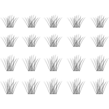 Gene false Natural Cluster Black 06, what the fake! False lashes, Essence 703369
